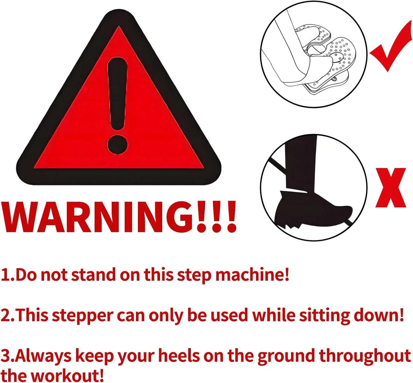 Mini Foldable Leg Exerciser Portable Foot Pedal Exercise Machine under Desk Stepper Exercising Leg Muscles Physical Therapy Leg Exercise Relieves Varicose Veins at Home Office