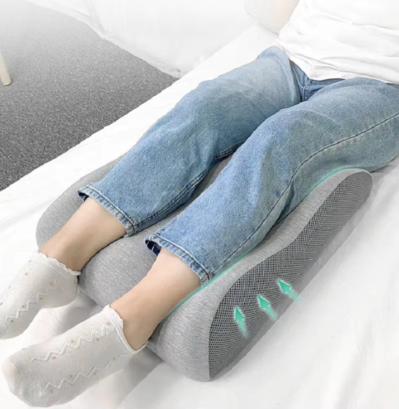 Ergonomic Memory Foam Leg Foot Raiser Pillow Support Cushion Foot Stress Relief Cushion Massage Support Body Pillow for Pregnant