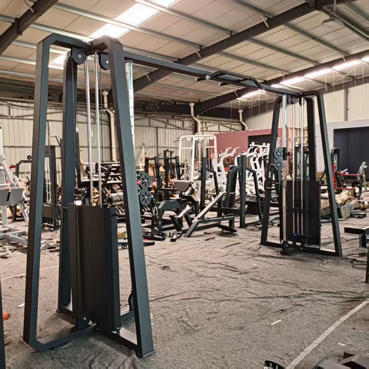 High-Quality Commercial Cable Crossover Machine Power Rack Multi Functional Smith Machine for Home and Gym