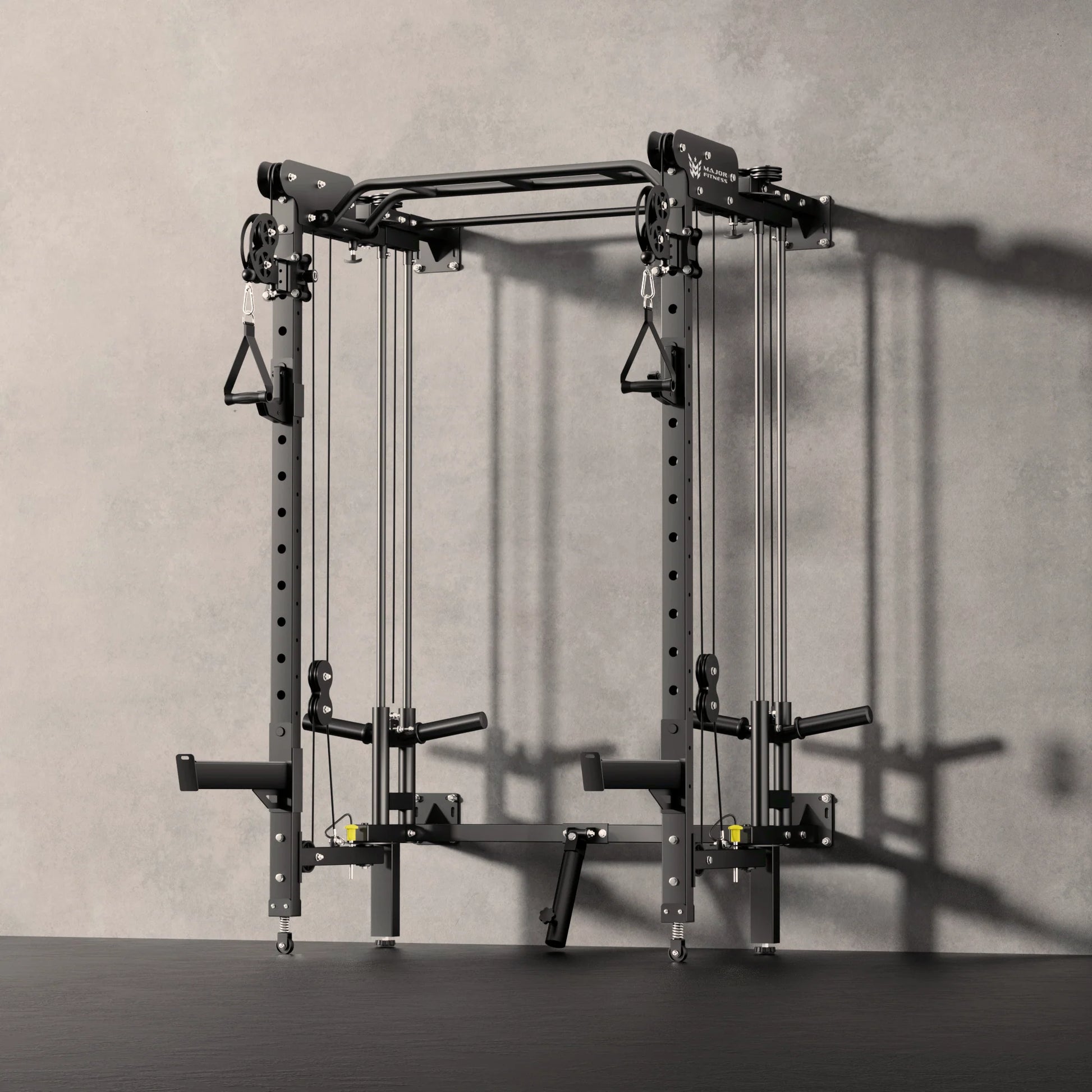 F35 All-In-One Home Gym Wall-Mount Folding Power Rack