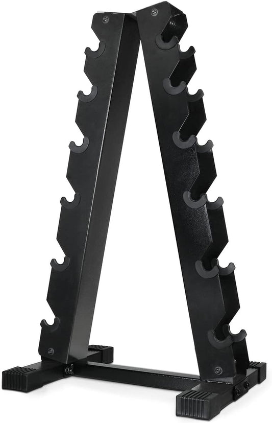 Dumbbell Rack, Heavy Duty A-Frame Dumbbell Stand, Steel Dumbbell Holder, Dumbbell Weight Storage Rack for Dumbbell Storage Solution, RACK ONLY, Multiple Sizes Options