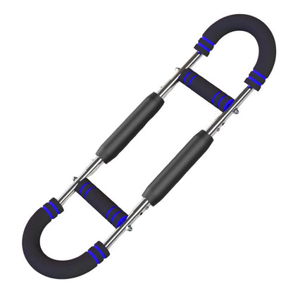 65*17.5Cm Twister Arm Exerciser with Foam Handle 40-50Kg Adjustable Chest Workout Bar Forearm Triceps Muscle Fitness Equipment