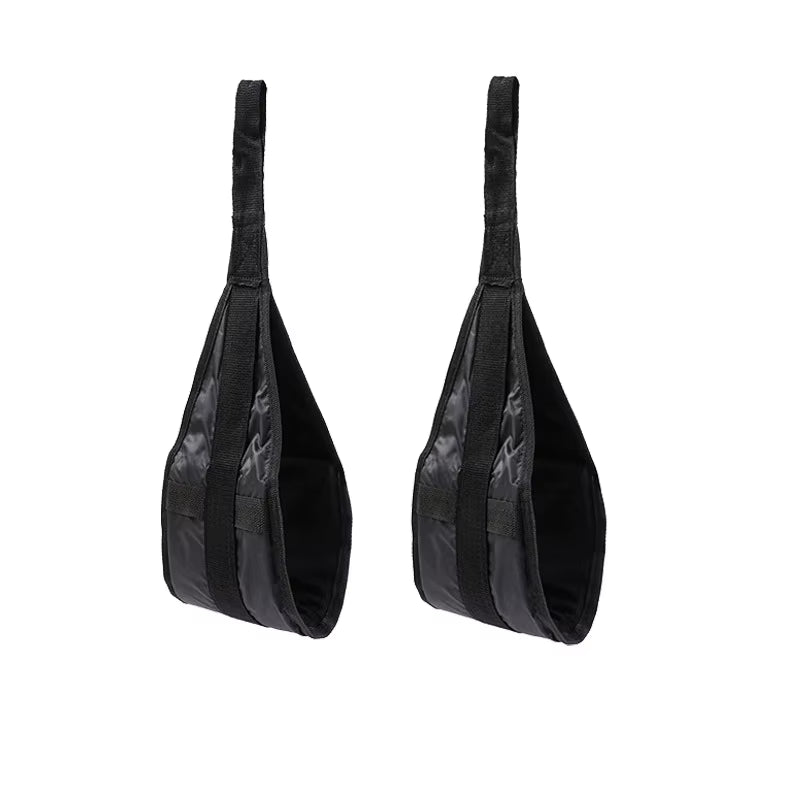 Fitness AB Sling Straps Suspension Rip-Resistant Heavy Duty Pair for Pull up Bar Hanging Leg Raiser Home Gym Fitness Equipment