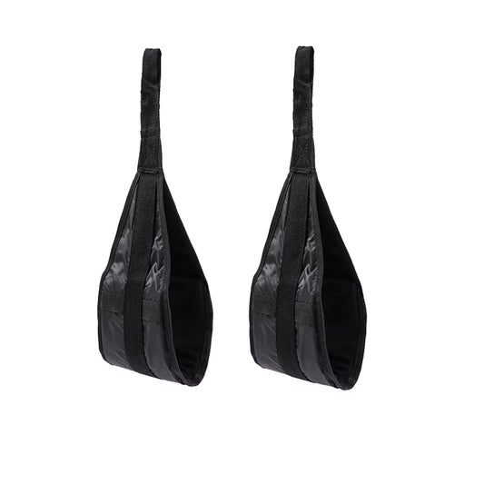 Fitness AB Sling Straps Suspension Rip-Resistant Heavy Duty Pair for Pull up Bar Hanging Leg Raiser Home Gym Fitness Equipment