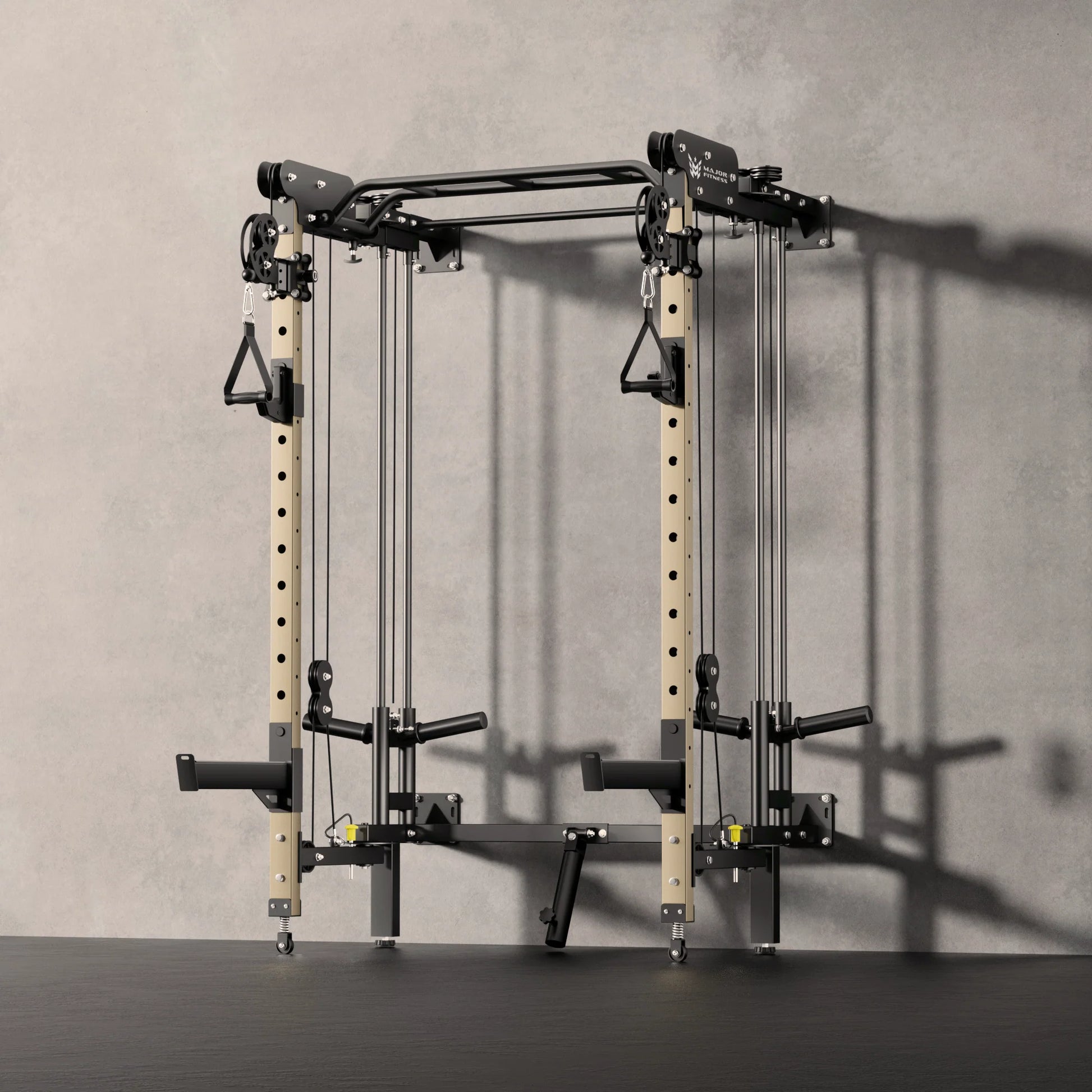 F35 All-In-One Home Gym Wall-Mount Folding Power Rack