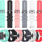 Bands Compatible with Veryfitpro Smart Watch Id205/Id205L/Id215G/Id205U/Id205S/Id216/Uwatch 3/Uwatch Ufit/Uwatch GT, for GRV FC1/FC5 19Mm Soft Silicone Quick Release Bands