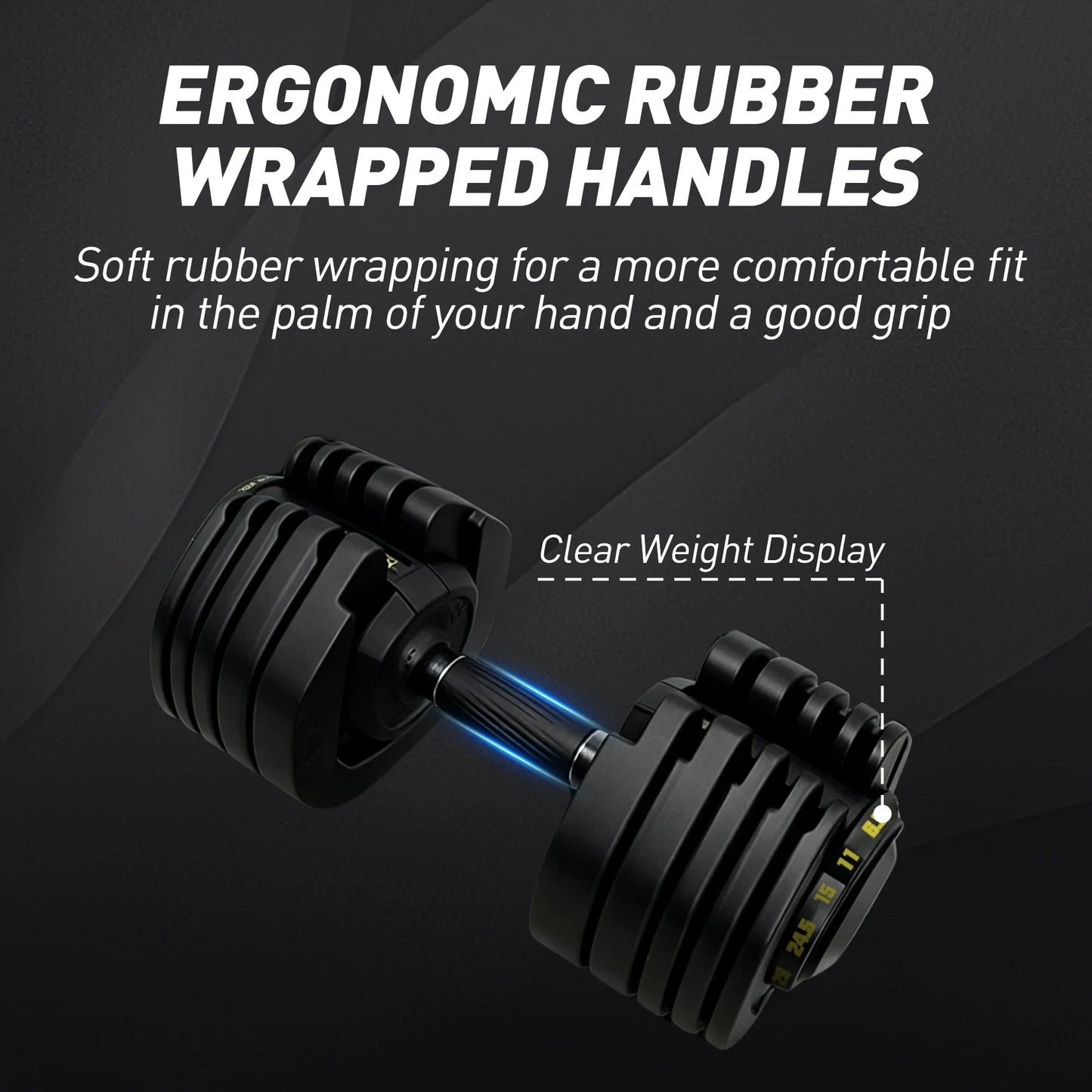 All-In-One Adjustable Dumbbells (Pair)