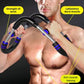 65*17.5Cm Twister Arm Exerciser with Foam Handle 40-50Kg Adjustable Chest Workout Bar Forearm Triceps Muscle Fitness Equipment