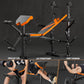 Weight Bench,Multi-Function Strength Training Bench Press Exercise Equipment, 6 in 1 Adjustable Weight Bench with Leg Extension,For Home Gym 600LBS