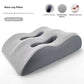Ergonomic Memory Foam Leg Foot Raiser Pillow Support Cushion Foot Stress Relief Cushion Massage Support Body Pillow for Pregnant