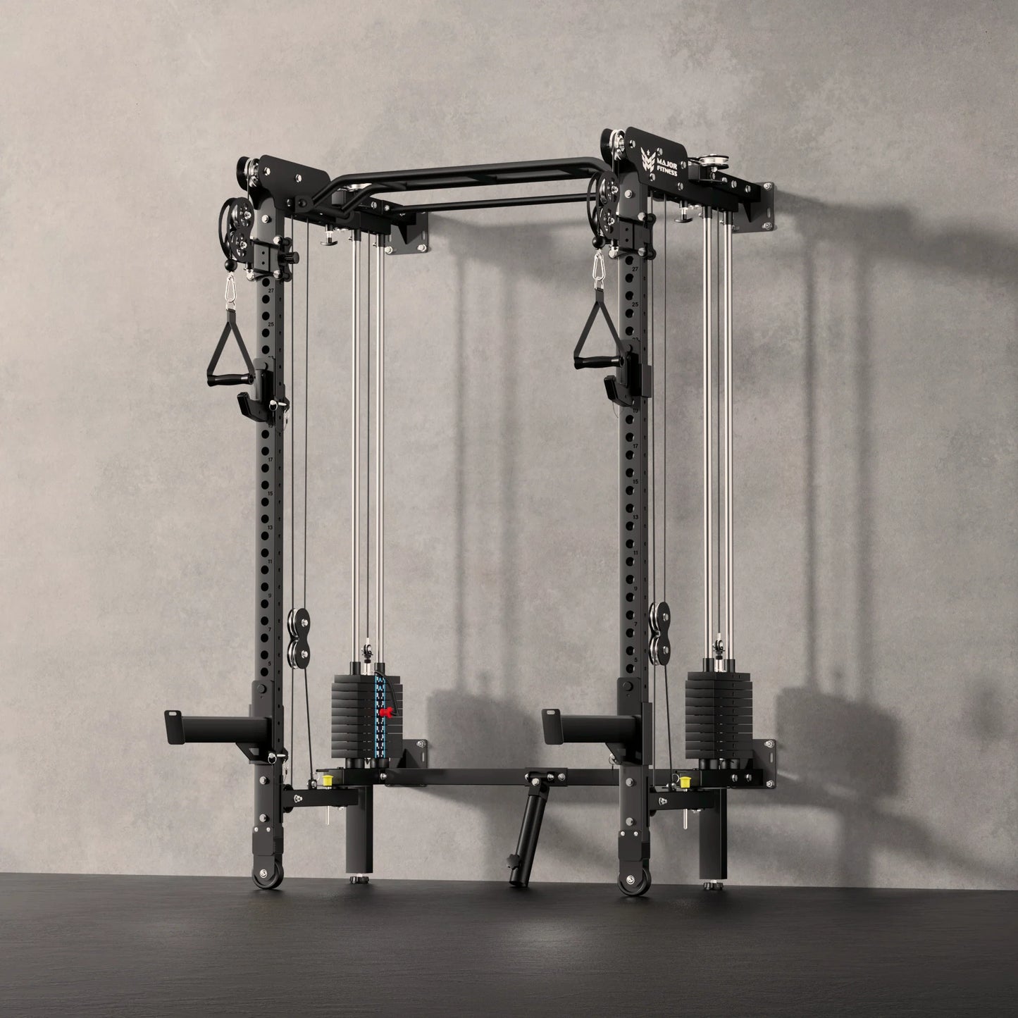 F35 All-In-One Home Gym Wall-Mount Folding Power Rack