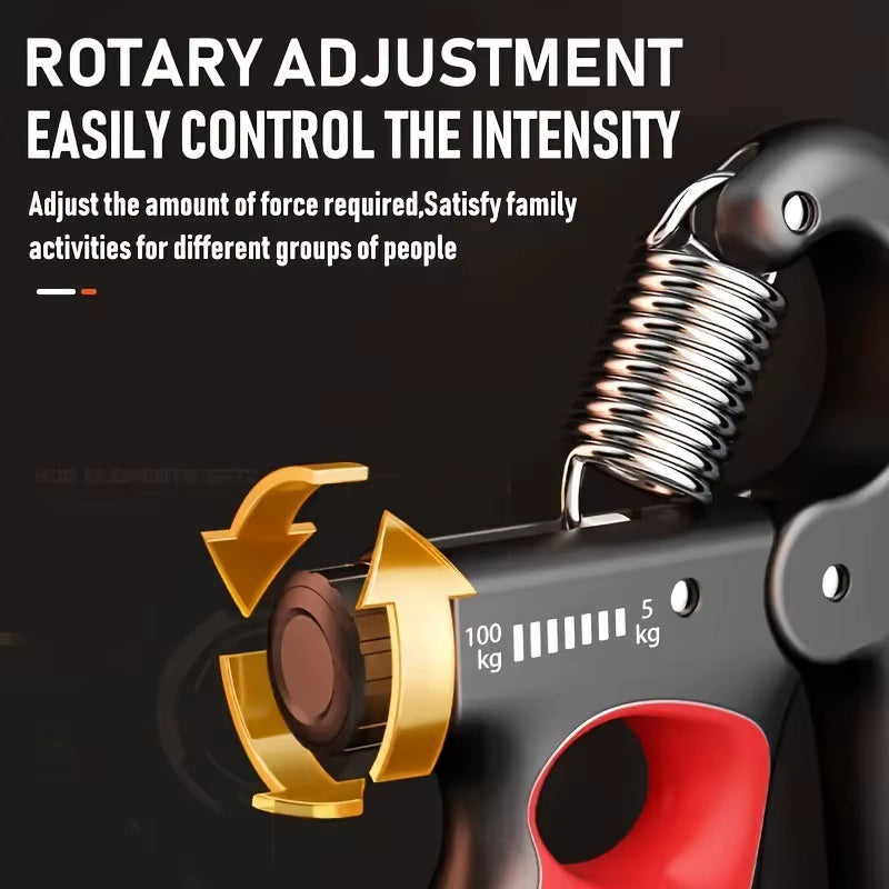5-100Kg Grip Strength Gym Wrist Expander Hand Strengthener Adjustable Muscle Recovery Fitness Hand Strength Exercise