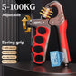 5-100Kg Grip Strength Gym Wrist Expander Hand Strengthener Adjustable Muscle Recovery Fitness Hand Strength Exercise