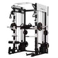 Ytyincommercial Use Gym Multi Function Smith Machine Power Rack Cable Crossover Trainer Stainless Steel Chest Back Triceps