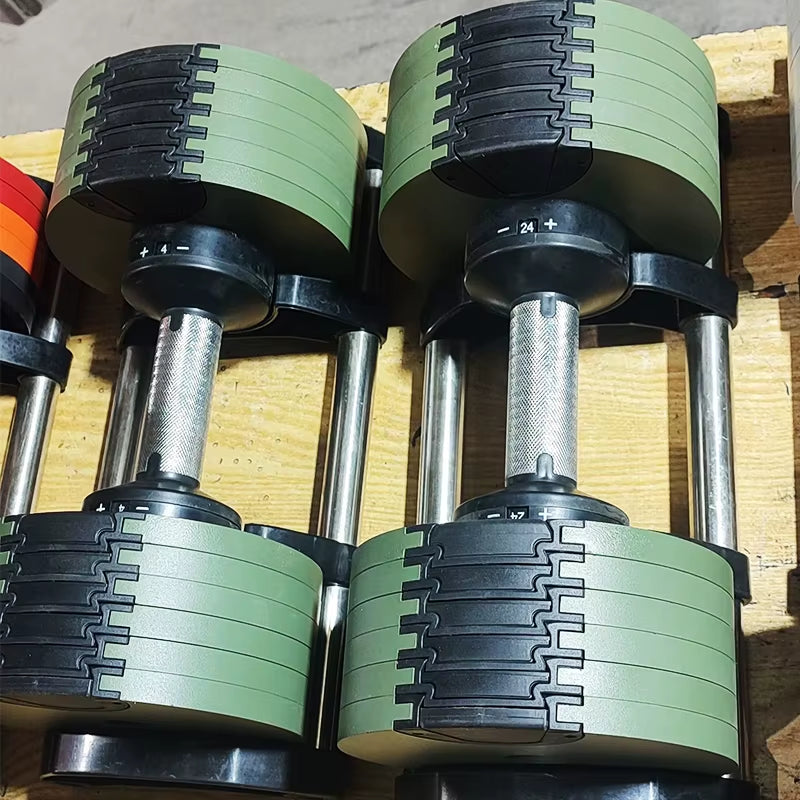 Adjustable Dumbbell Barbell Set 40Kg Quickly 40Kg Set Stainless Steel Adjustable Dumbbell Dumbbell Set Adjustable