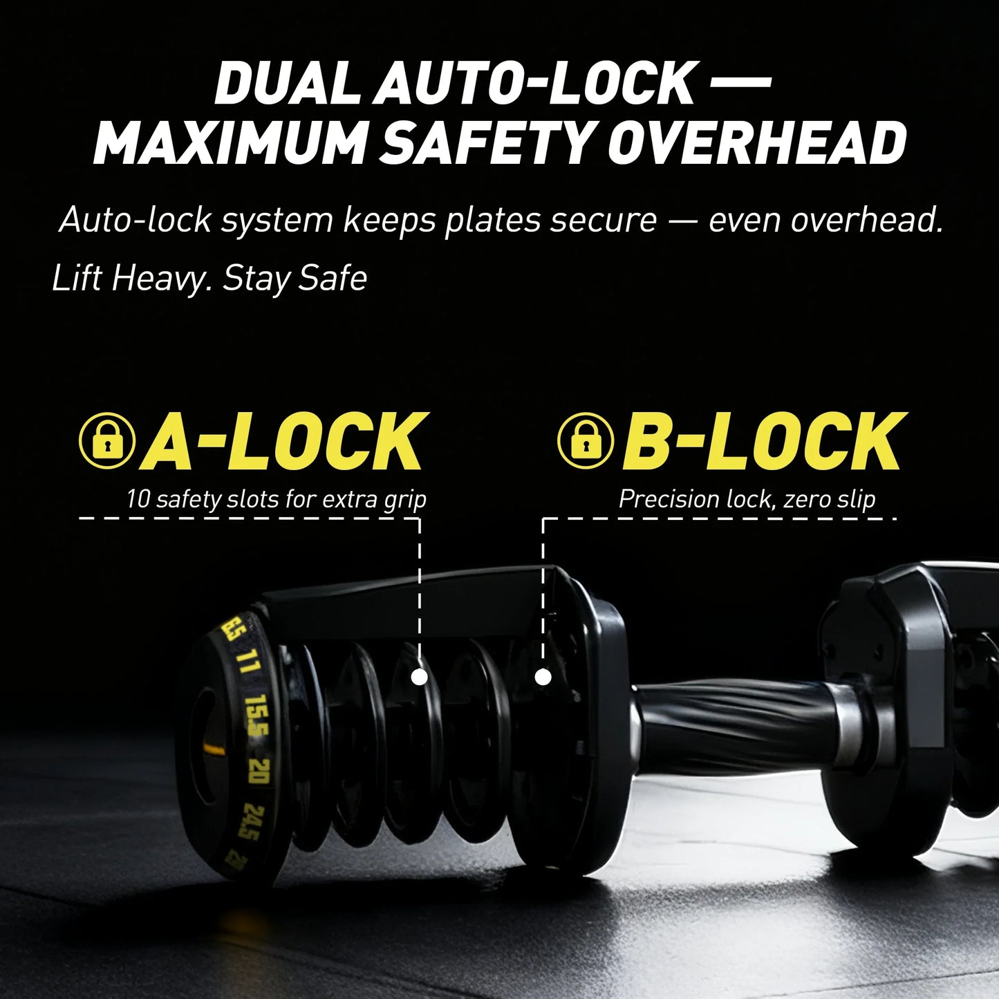 All-In-One Adjustable Dumbbells (Pair)