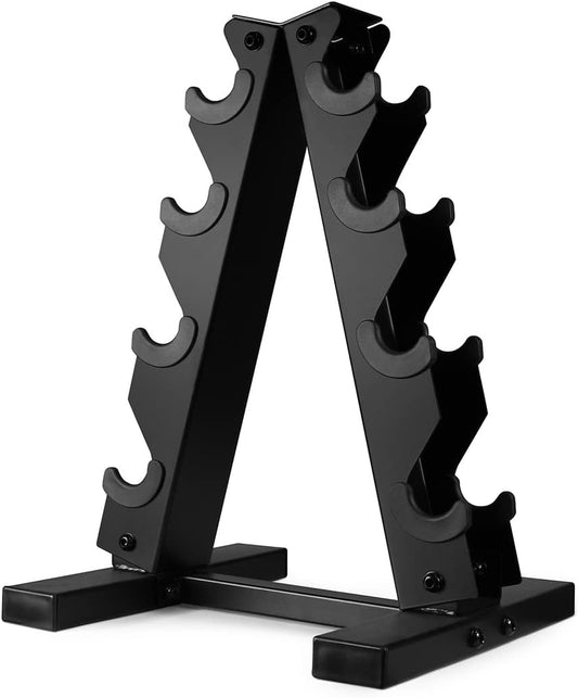 Dumbbell Rack, Heavy Duty A-Frame Dumbbell Stand, Steel Dumbbell Holder, Dumbbell Weight Storage Rack for Dumbbell Storage Solution, RACK ONLY, Multiple Sizes Options